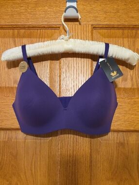 Wacoal Deep Purple Seamless Wireless T-Shirt Bra
